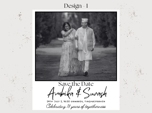 Save the date fotomagneter