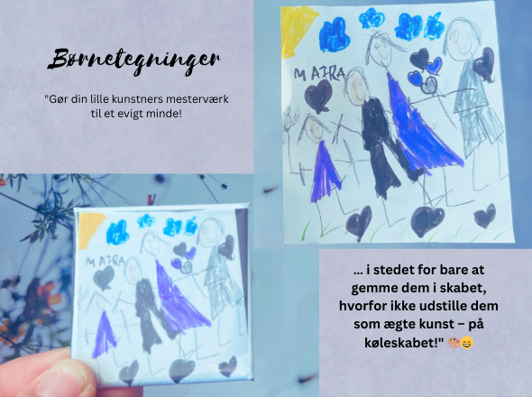 Personlige Køleskabsmagneter