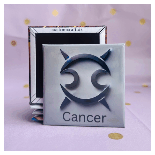 cancer-minimal Cancer - Minimalistic - 50x50 mm magnet