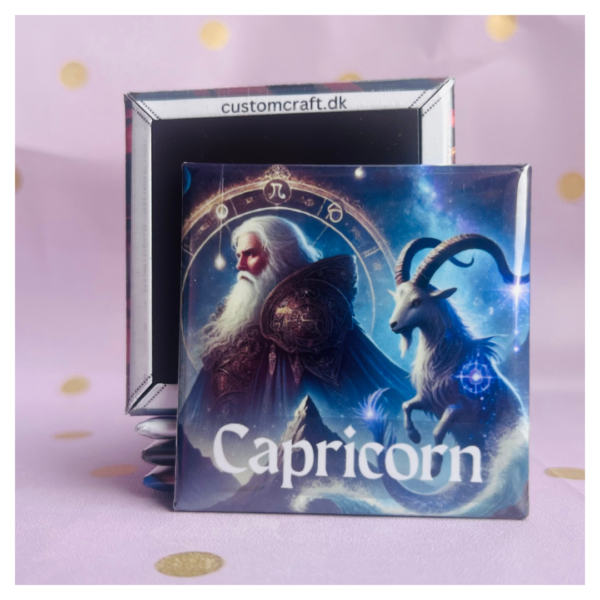 Capricorn - Dramatic - 50x50 mm magnet