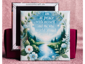 I am at peace with myself and the world around me