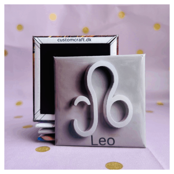 Leo - Minimalistic - 50x50 mm magnet