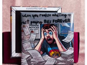 When you realise adulting is just paying bills forever