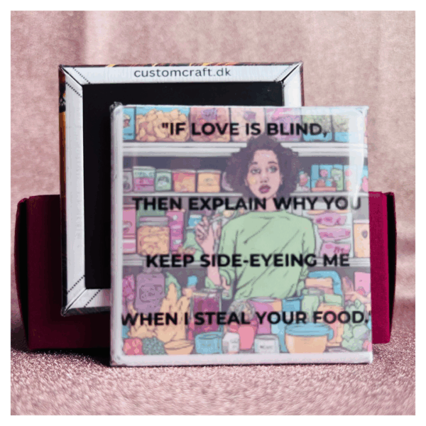 meme-if-love-is-bling If love is blink, then explain why you keep side-eyeing me, when I steal your food.