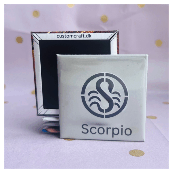 Scorpio - Minimalistic - 50x50 mm magnet