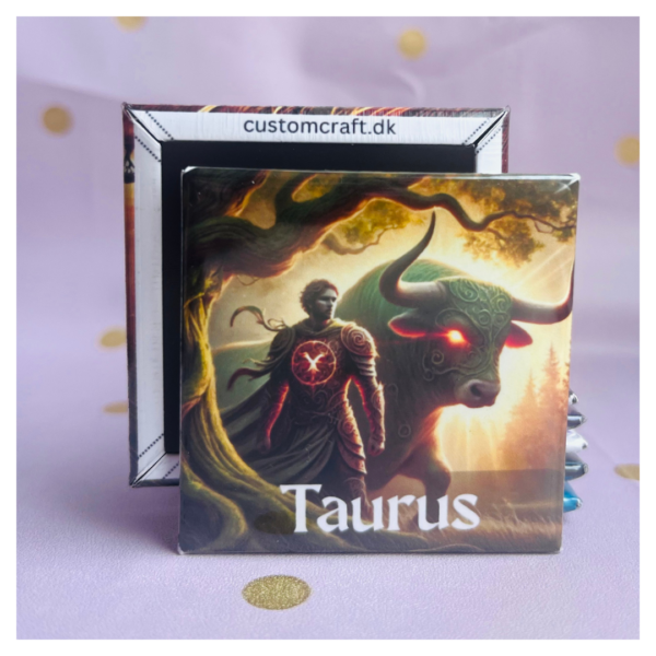 Taurus - Dramatic - 50x50 mm magnet